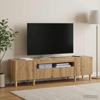 LED-TV-Schrank DELFT 153 x 35 x 43 cm Artisan-Eiche
