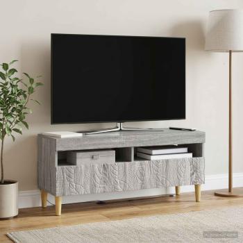 ARDEBO.de - LED-TV-Schrank Sonoma-Grau Holzwerkstoff