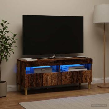 LED-TV-Schrank Altholz Holzwerkstoff