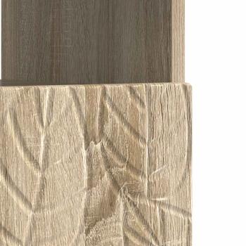 LED-TV-Schrank Sonoma-Eiche Holzwerkstoff