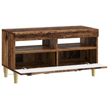 LED-TV-Schrank Altholz Holzwerkstoff