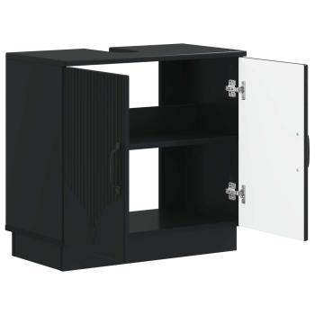 Waschbeckenschrank HOORN Schwarz 59,5 x 31,5 x 56 cm