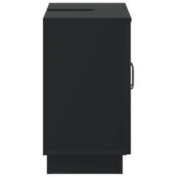 Waschbeckenschrank HOORN Schwarz 59,5 x 31,5 x 56 cm