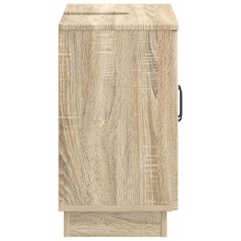 Waschbeckenschrank HOORN Sonoma-Eiche 59,5 x 31,5 x 56 cm