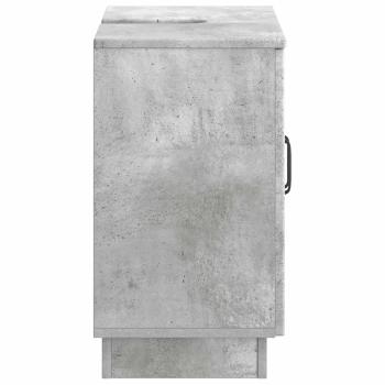 Waschbeckenschrank HOORN Betongrau 59,5 x 31,5 x 56 cm