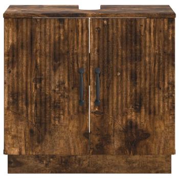 Waschbeckenschrank HOORN Raucheiche 59,5 x 31,5 x 56 cm