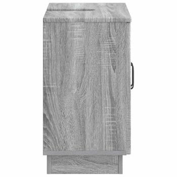Waschbeckenschrank HOORN Sonoma-Grau 59,5 x 31,5 x 56 cm