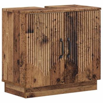 ARDEBO.de - Waschbeckenschrank HOORN Altholz 59,5 x 31,5 x 56 cm