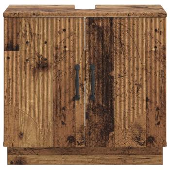 Waschbeckenschrank HOORN Altholz 59,5 x 31,5 x 56 cm