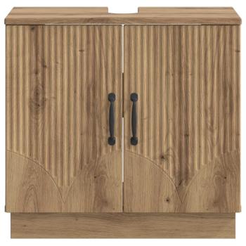 Waschbeckenschrank HOORN Artisan-Eiche 59,5 x 31,5 x 56 cm