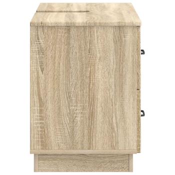 Waschbeckenschrank HOORN Sonoma-Eiche 82 x 41 x 56 cm