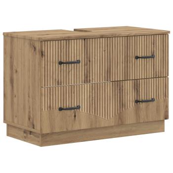 ARDEBO.de - Waschbeckenschrank HOORN Artisan-Eiche 82 x 41 x 56 cm