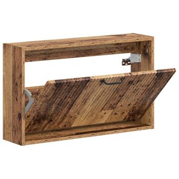 Wandmontierter Schuhschrank HOORN 71 x 17 x 43 cm Holzwerkstoff