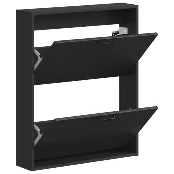 Wandmontierter Schuhschrank HOORN 71 x 17 x 86 cm Holzwerkstoff