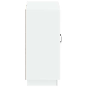 Schuhschrank HOORN 59,5 x 39,5 x 87 cm Holzwerkstoff Weiß