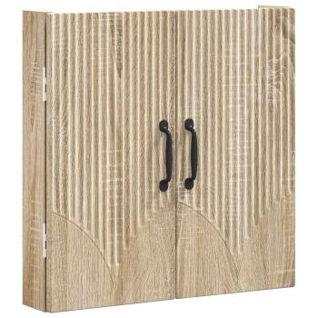 Dartboard Schrank HOORN Sonoma-Eiche 52,5 x 10,5 x 53,5 cm