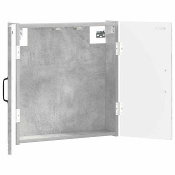 Dartboard Schrank HOORN Betongrau 52,5 x 10,5 x 53,5 cm