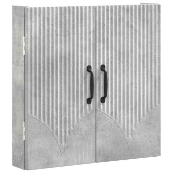 Dartboard Schrank HOORN Betongrau 52,5 x 10,5 x 53,5 cm