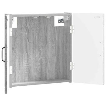 Dartboard Schrank HOORN Sonoma-Grau 52,5 x 10,5 x 53,5 cm