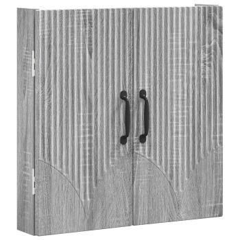 Dartboard Schrank HOORN Sonoma-Grau 52,5 x 10,5 x 53,5 cm