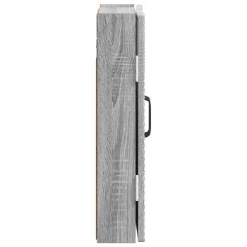 Dartboard Schrank HOORN Sonoma-Grau 52,5 x 10,5 x 53,5 cm