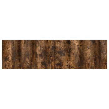 Wandmontiertes Kopfteil HOORN Raucheiche Holzwerkstoff