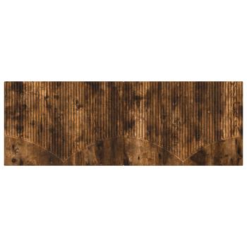 Wandmontiertes Kopfteil HOORN Raucheiche Holzwerkstoff