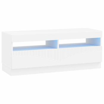 LED-TV-Schrank Weiß Holzwerkstoff