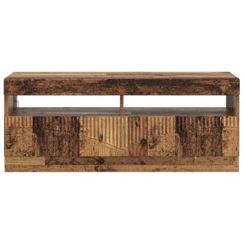 LED-TV-Schrank Altholz Holzwerkstoff