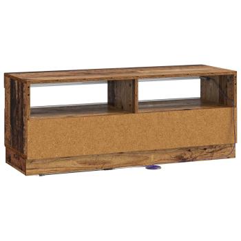 LED-TV-Schrank Altholz Holzwerkstoff