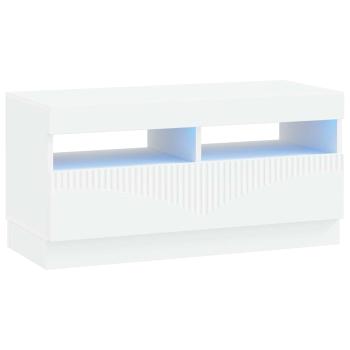 LED-TV-Schrank Weiß Holzwerkstoff