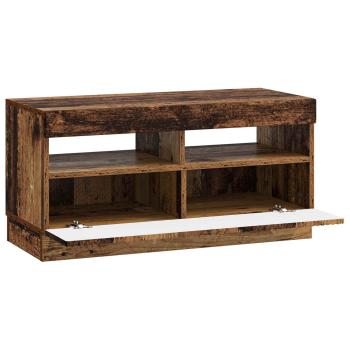 LED-TV-Schrank Altholz Holzwerkstoff