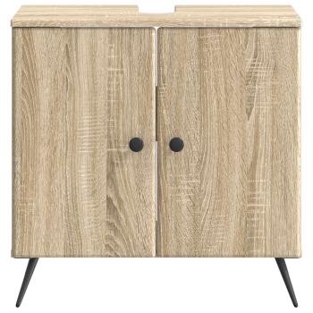 Waschbeckenschrank BREDA Sonoma-Eiche 59,5 x 31,5 x 59 cm
