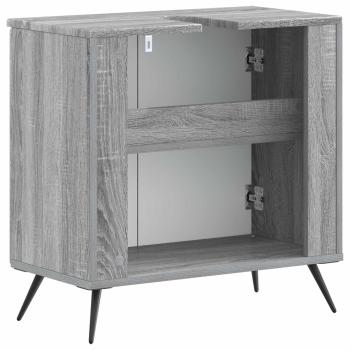 Waschbeckenschrank BREDA Sonoma-Grau 59,5 x 31,5 x 59 cm