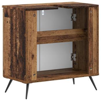 Waschbeckenschrank BREDA Altholz 59,5 x 31,5 x 59 cm