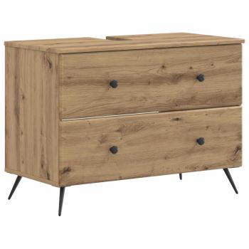 Waschbeckenschrank BREDA Artisan-Eiche 82 x 41 x 59 cm
