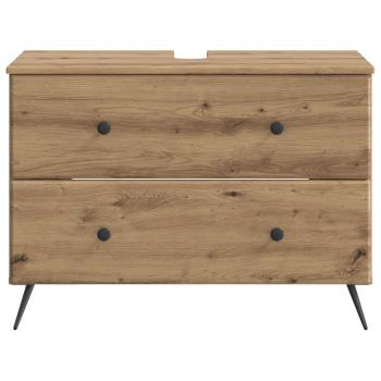 Waschbeckenschrank BREDA Artisan-Eiche 82 x 41 x 59 cm