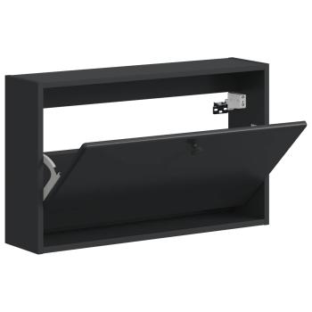 Wandmontierter Schuhschrank BREDA 71 x 17 x 43 cm Holzwerkstoff