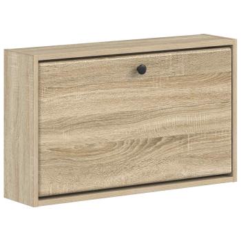 Wandmontierter Schuhschrank BREDA 71 x 17 x 43 cm Holzwerkstoff