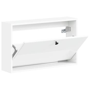 Wandmontierter Schuhschrank BREDA 71 x 17 x 43 cm Holzwerkstoff