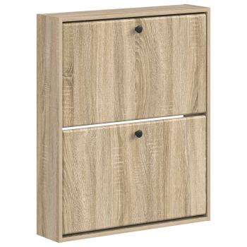 Wandmontierter Schuhschrank BREDA 71 x 17 x 86 cm Holzwerkstoff