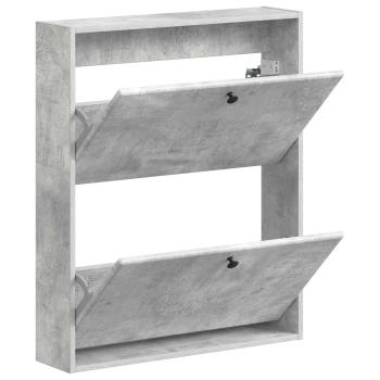Wandmontierter Schuhschrank BREDA 71 x 17 x 86 cm Holzwerkstoff