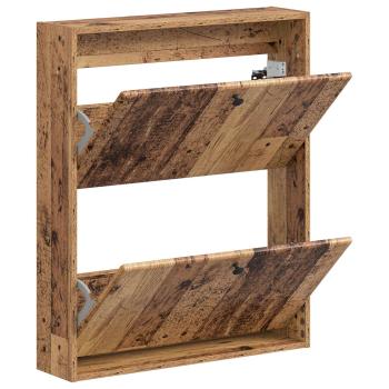 Wandmontierter Schuhschrank BREDA 71 x 17 x 86 cm Holzwerkstoff