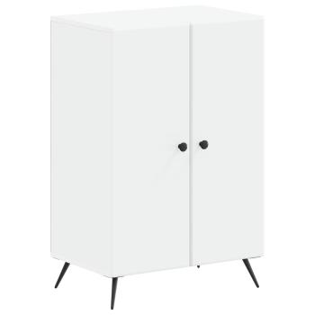 ARDEBO.de - Schuhschrank BREDA 59,5 x 39,5 x 90 cm Holzwerkstoff Weiß