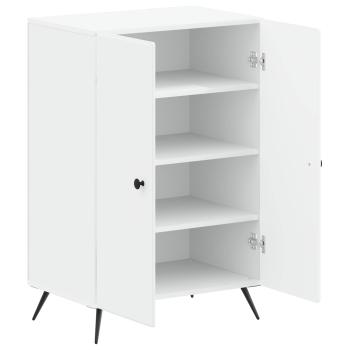 Schuhschrank BREDA 59,5 x 39,5 x 90 cm Holzwerkstoff Weiß