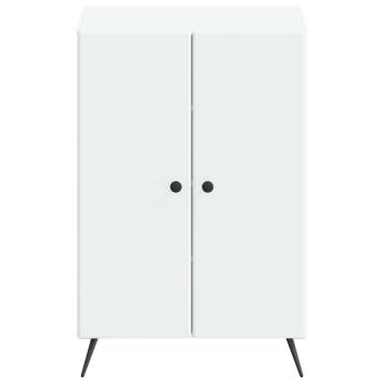 Schuhschrank BREDA 59,5 x 39,5 x 90 cm Holzwerkstoff Weiß