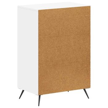 Schuhschrank BREDA 59,5 x 39,5 x 90 cm Holzwerkstoff Weiß