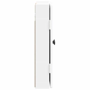 Dartboard Schrank BREDA Wei? 52,5 x 10,5 x 53,5 cm