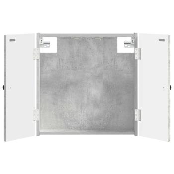 Dartboard Schrank BREDA Betongrau 52,5 x 10,5 x 53,5 cm