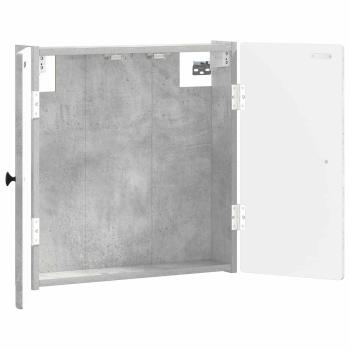 Dartboard Schrank BREDA Betongrau 52,5 x 10,5 x 53,5 cm